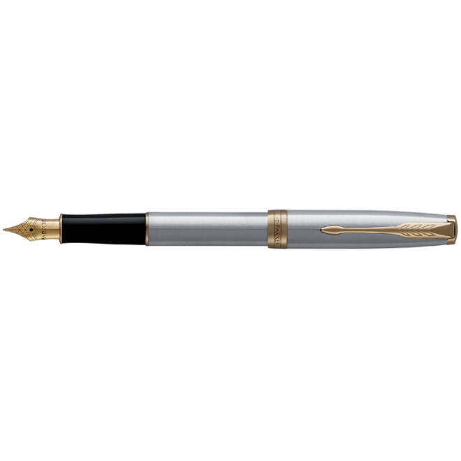 Vulpen Parker Sonnet stainless steel GT medium
