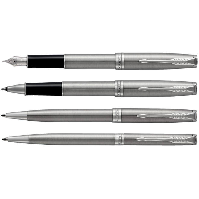 Balpen Parker Sonnet stainless steel CT medium