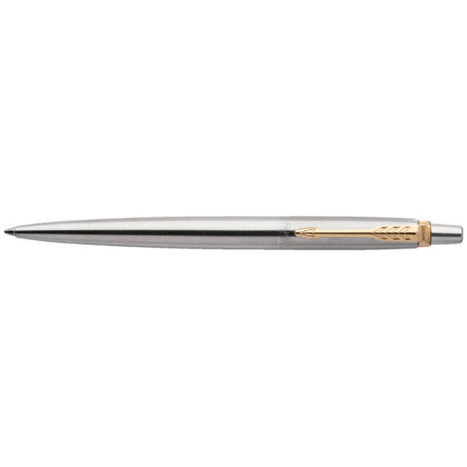 Balpen Parker Jotter stainless steel GT medium blister à 1 stuk
