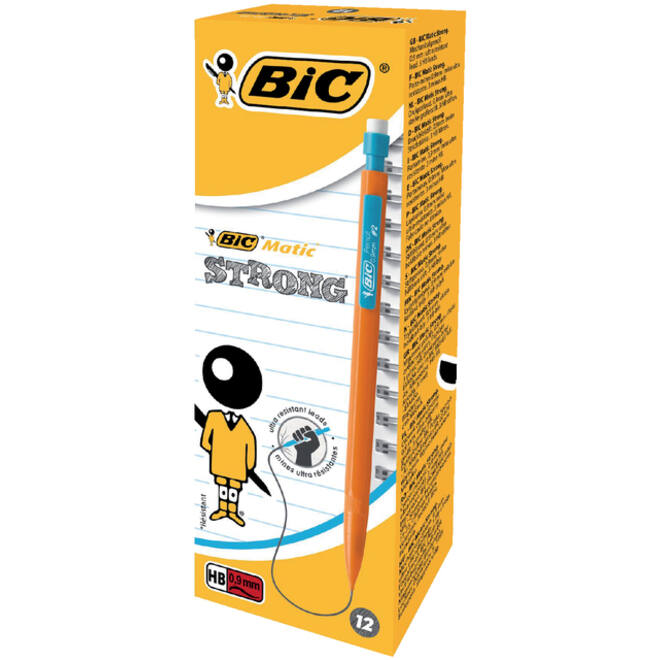Vulpotlood Bic Matic strong HB 0.9mm inclusief stiften