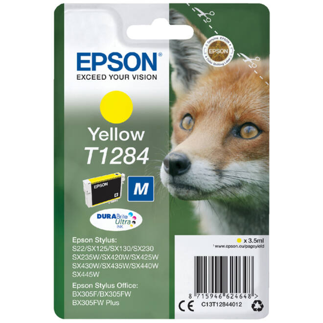Inktcartridge Epson T1284 geel