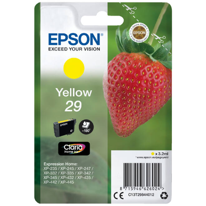 Inktcartridge Epson 29 T2984 geel
