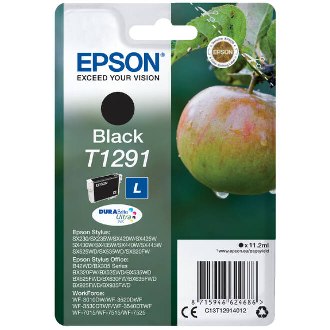 Inktcartridge Epson T1291 zwart