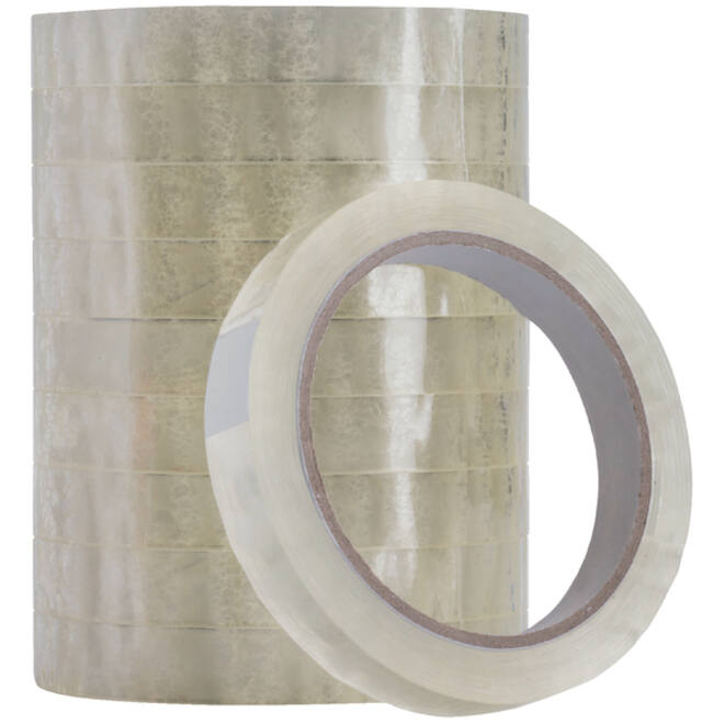 Plakband Quantore 15mmx66m transparant
