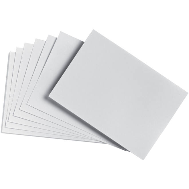 Correspondentiekaart Djois Atlanta A6 105x148mm 200gr wit 50 stuks
