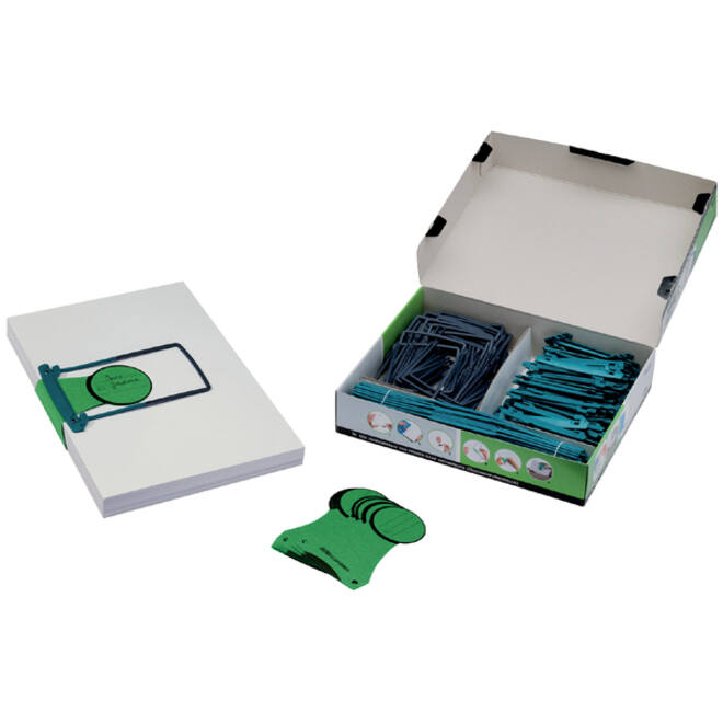 Archiefkit Djois petrol 100 stuks