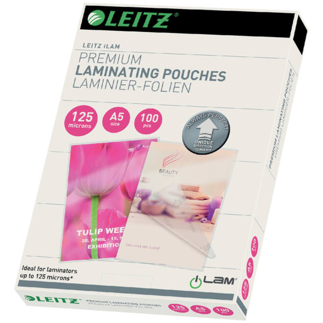 Lamineerhoes Leitz iLAM A5 2x125micron 100stuks