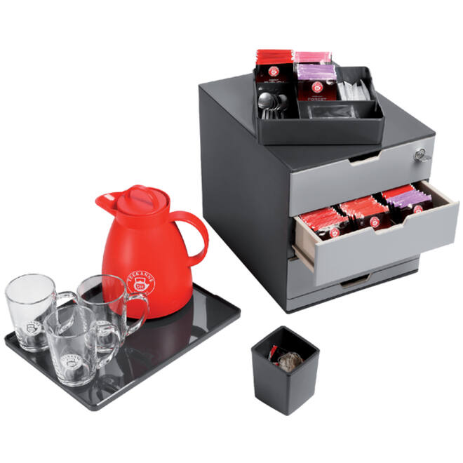 Coffee Point Box Durable 3385-58 antraciet-lichtgrijs