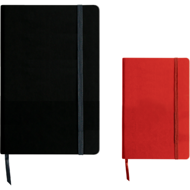 Notitieboek Quantore A4 lijn192 blz 80gr zwart