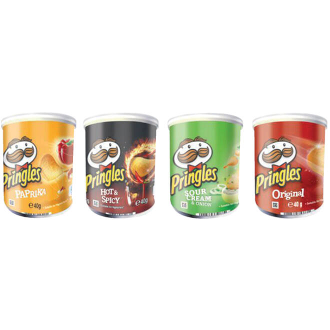 Chips pringles paprika 40 gram