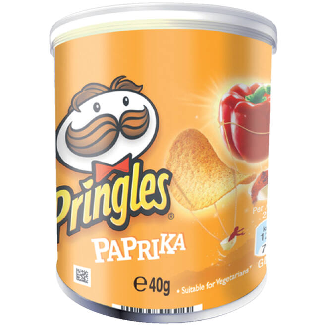 Chips pringles paprika 40 gram