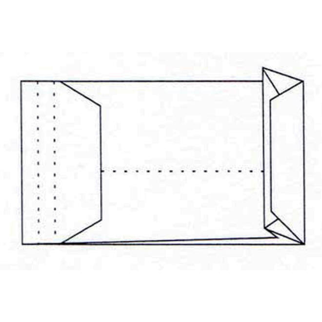 Envelop Quantore monsterzak 229x324x38mm zelfkl. wit 10stuks