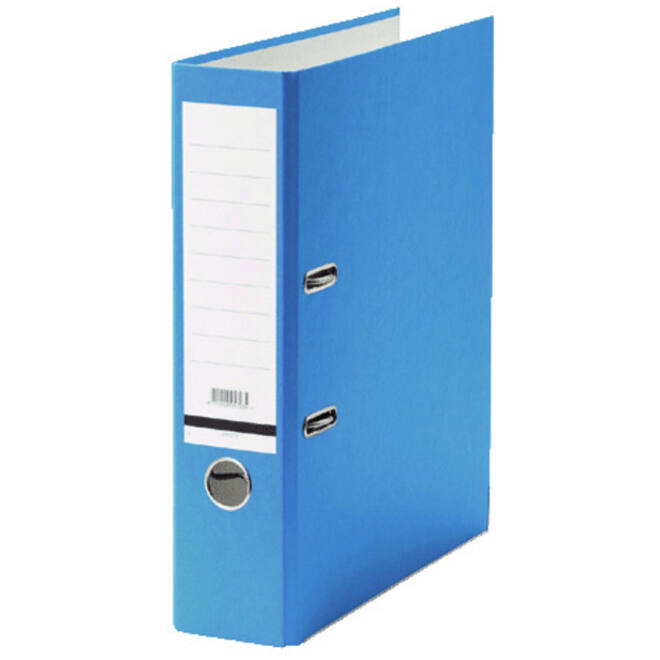 Ordner Qbasic A4 80mm karton blauw