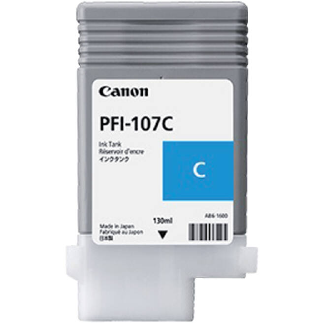 Inktcartridge Canon PFI-107 blauw