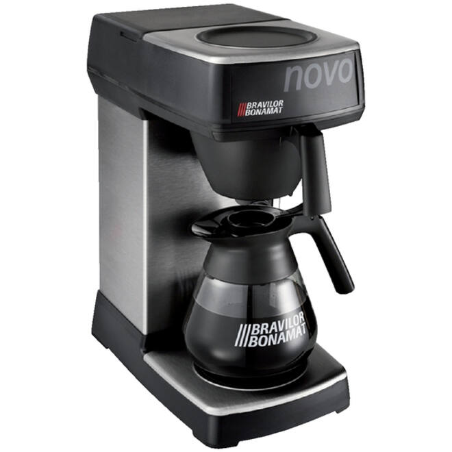 Koffiezetapparaat Bravilor Novo inclusief glazen kan