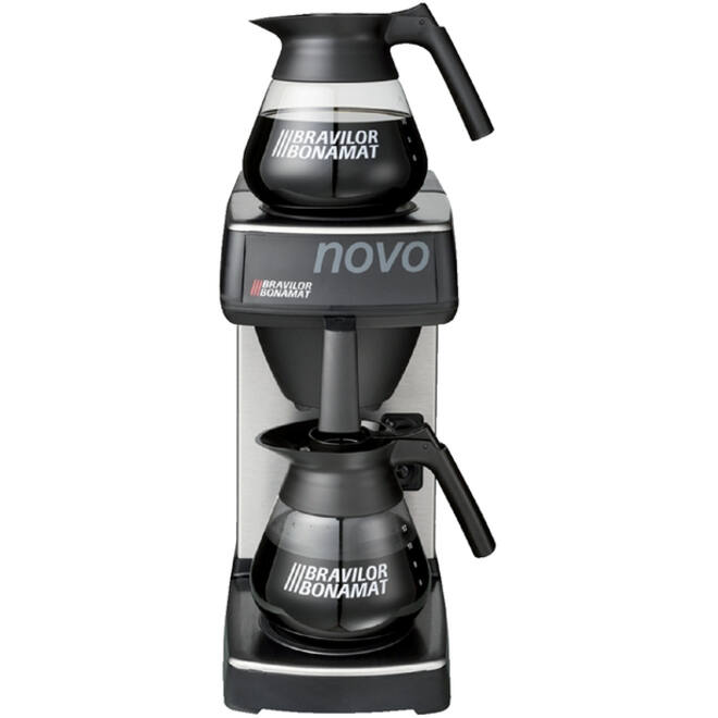 Koffiezetapparaat Bravilor Novo inclusief glazen kan