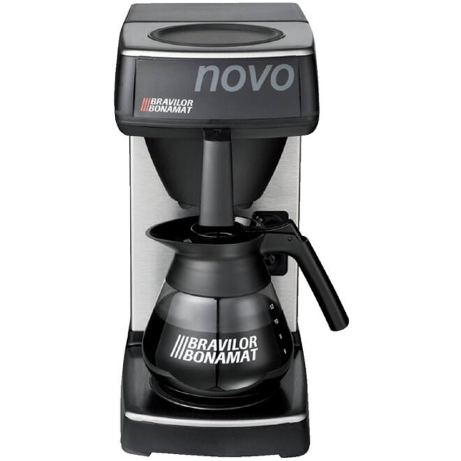 Koffiezetapparaat Bravilor Novo inclusief glazen kan