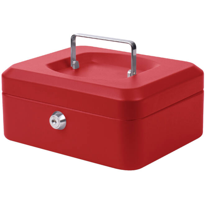 Geldkist Quantore 200x160x90 rood