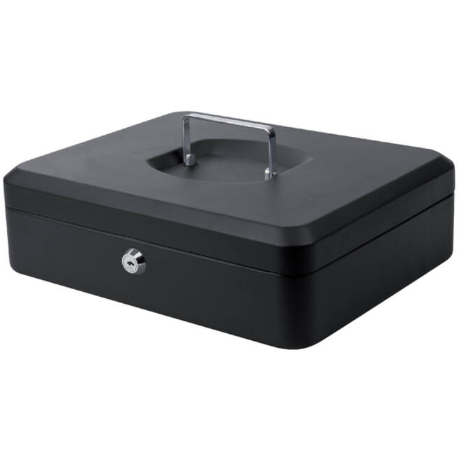 Geldkist Pavo 300x240x90mm zwart
