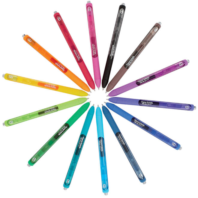 Gelschrijver Paper Mate Inkjoy medium blauw