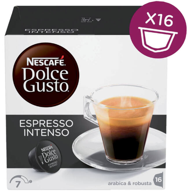 Koffiecups Dolce Gusto Espresso Intenso 16 stuks
