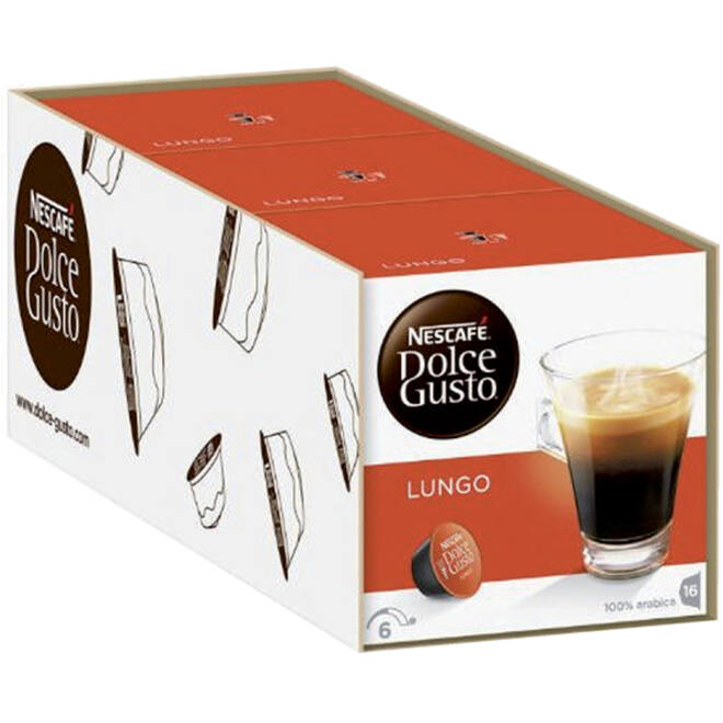 Koffiecups Dolce Gusto Lungo 16 stuks
