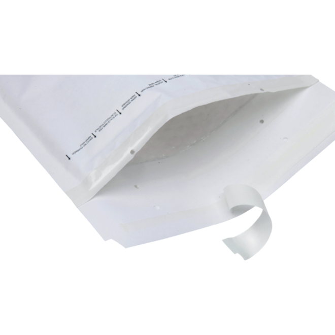 Cd envelop Quantore luchtkussen 175x200mm wit 100stuks
