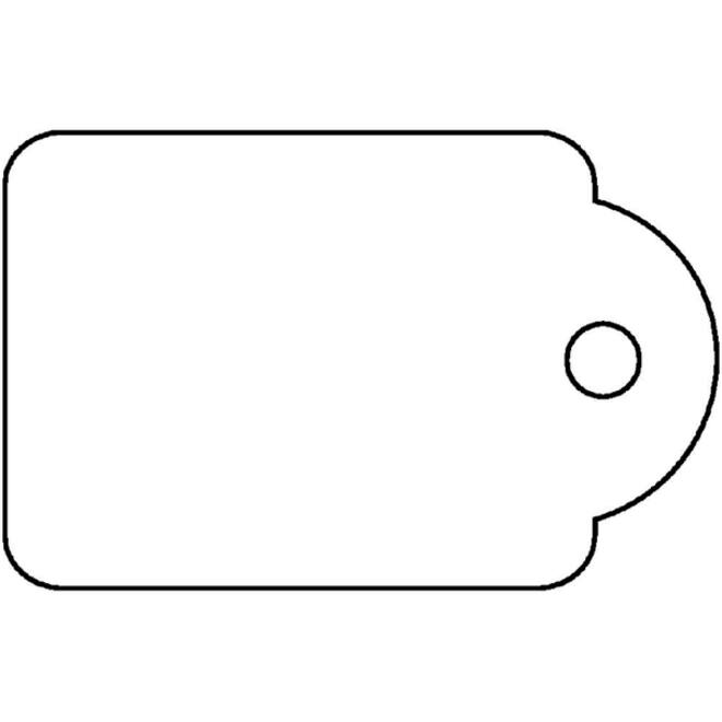 Label Apli karton nr389 18x29mm wit