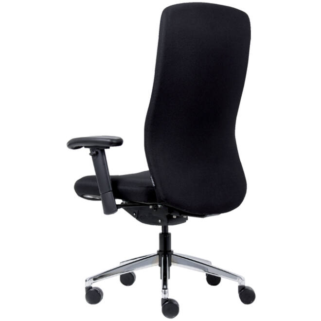 Bureaustoel Euroseats Heavy Duty zwart