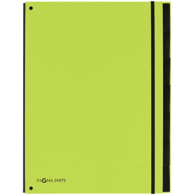 Sorteermap Pagna Trend A4 7 tabs appelgroen