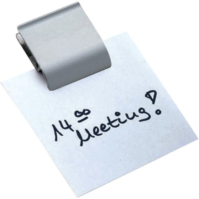 Klemlijst MAUL 3.5x4cm aluminium zelfklevend