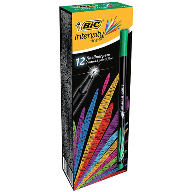 Fineliner Bic Intensity fijn groen