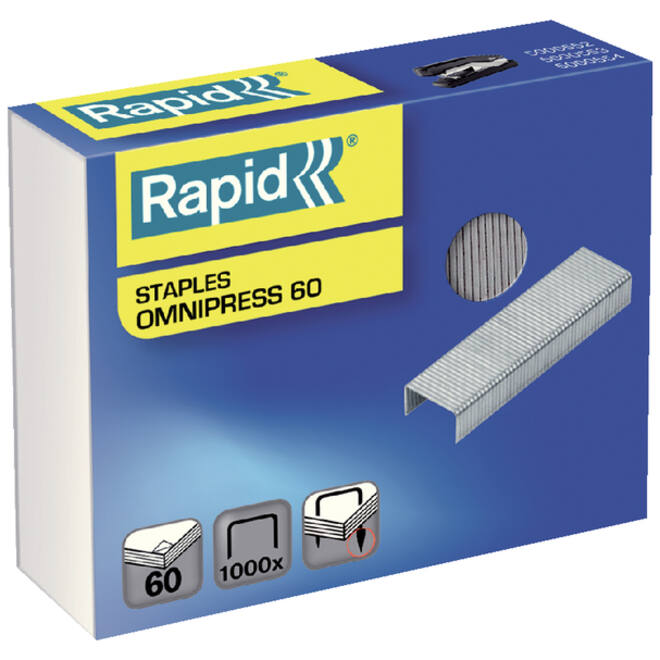 Nieten Rapid Omnipress 60 1000 stuks