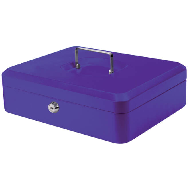 Geldkist Pavo 300x240x90mm blauw