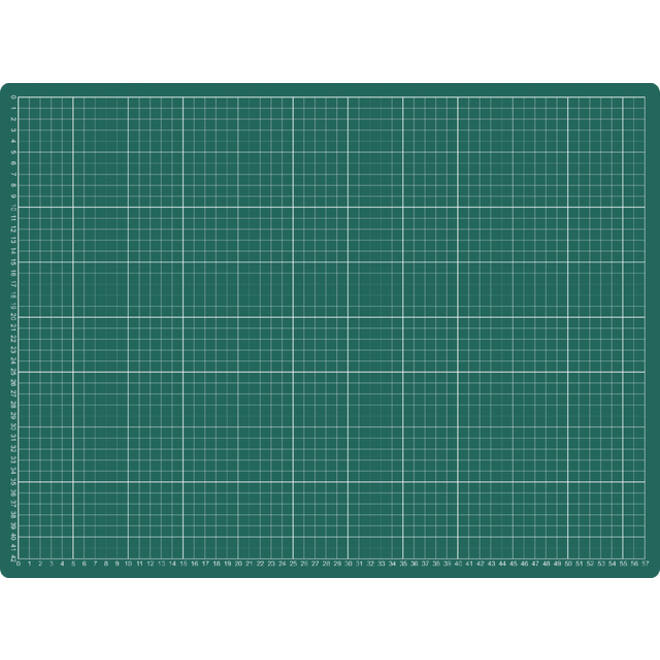 Snijmat A2 600X450mm groen