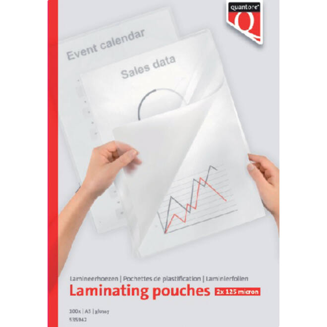 Lamineerhoes Quantore A3 2x125micron 100stuks