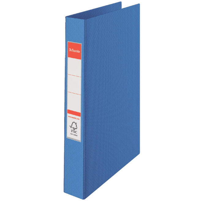 Ringband Esselte A4 23-rings O-mech 19mm PP blauw