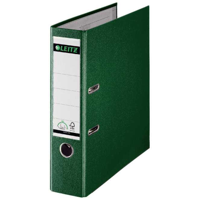 Ordner Leitz 1010 180° 80mm PP A4 groen