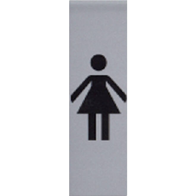 Infobord pictogram dame 165x44mm