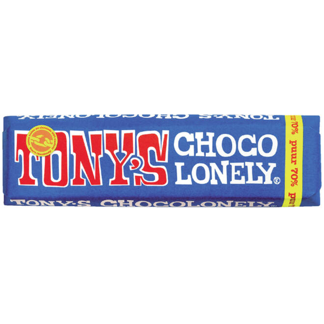 Chocolade Tony's Chocolonely puur reep 50 gr