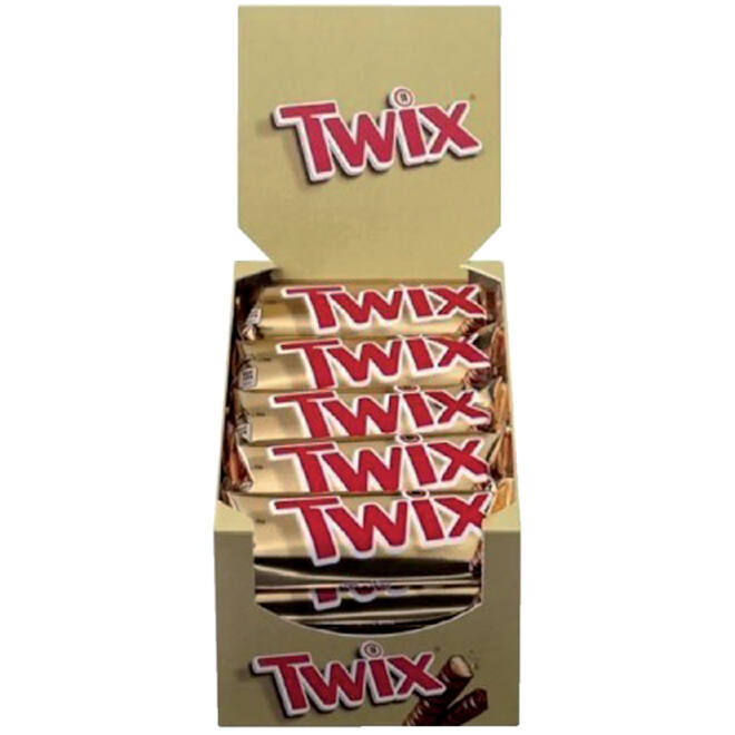 Snoep Twix reep 25x50 gram