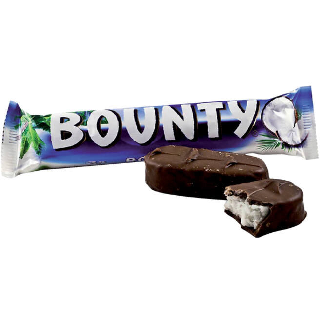 Snoep Bounty reep 24x57 gram