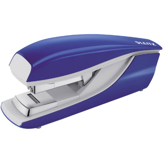 Nietmachine Leitz NeXXt metalen flat clinch 40 vel blauw