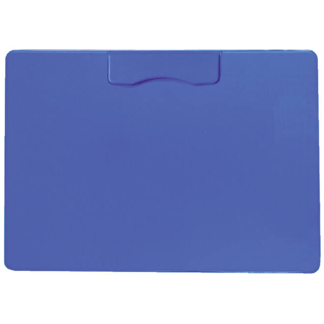 Klembord magnetisch A4 dwars blauw