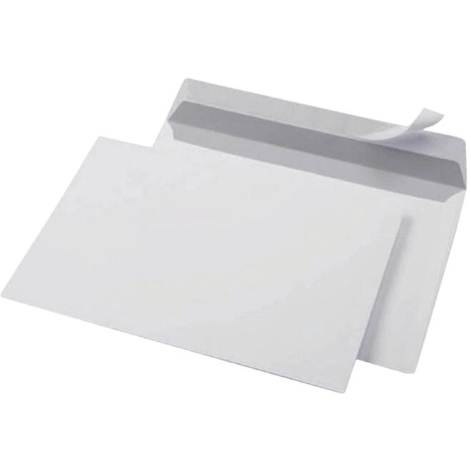 Envelop Quantore bank C6 114x162mm zelfklevend wit 25stuks