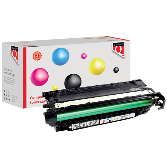 Tonercartridge Quantore alternatief tbv HP CE250A 504A zwart