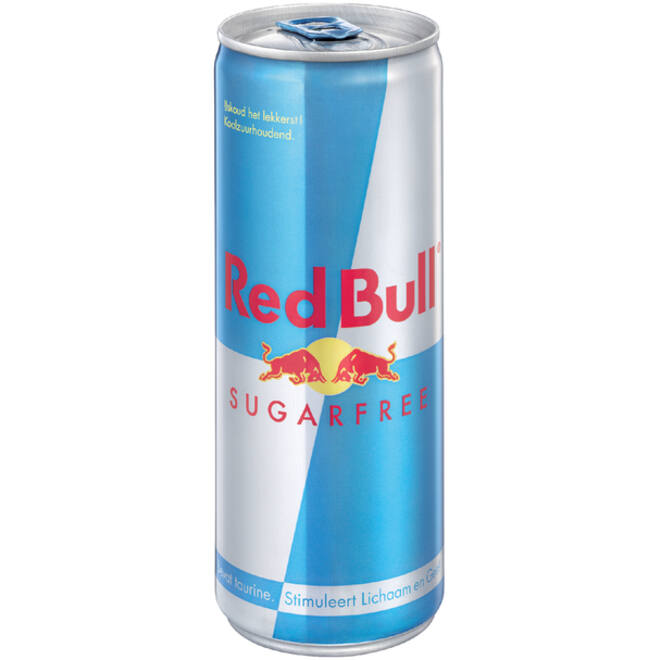 Energiedrank Red Bull sugarfree blik 250 ml