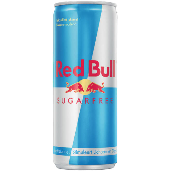 Energiedrank Red Bull sugarfree blik 250 ml