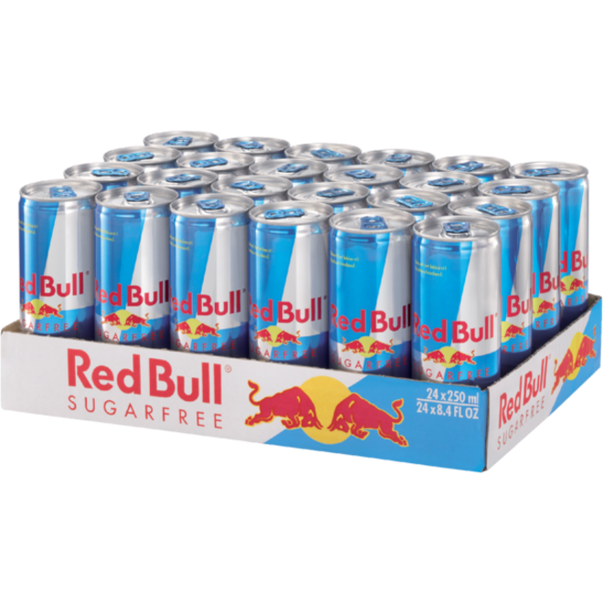 Energiedrank Red Bull sugarfree blik 250 ml