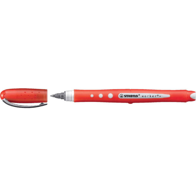 Rollerpen STABILO worker colorful 2019/40 medium rood